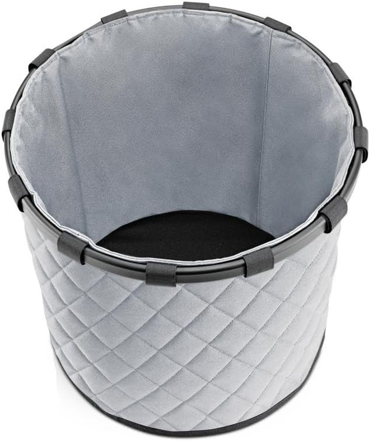 Reisenthel homebasket M Grau Aluminium Polyester Korb Einfarbig Geometrisches Muster Drinnen Bild 1