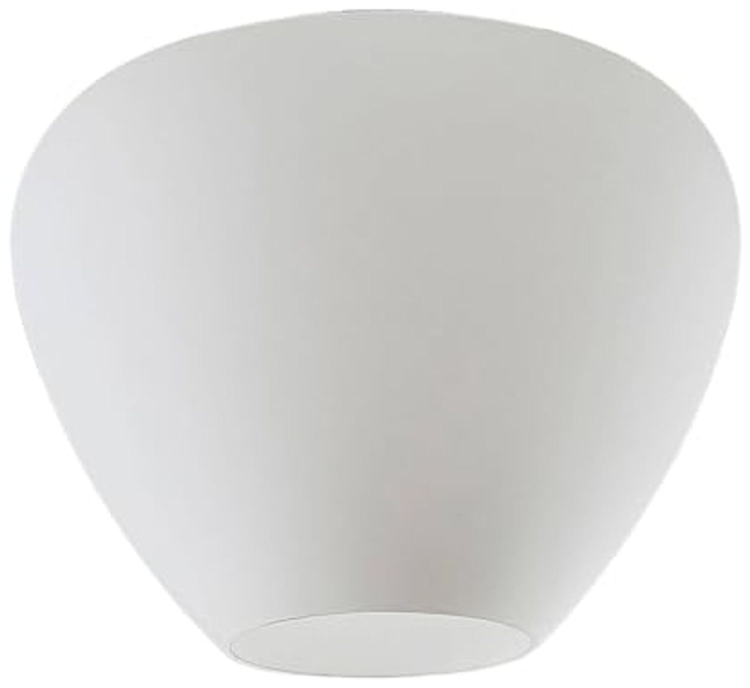 Lindby Deckenleuchten Bibiane, LED, Glas Weiß IP20, 1 x 15 W Bild 1