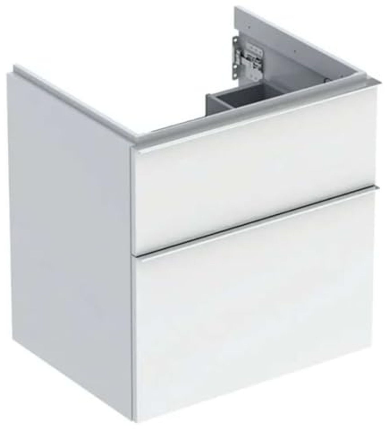 Unterschrank iCon 2 Schubladen 59 2x61 5 weiß Bild 1