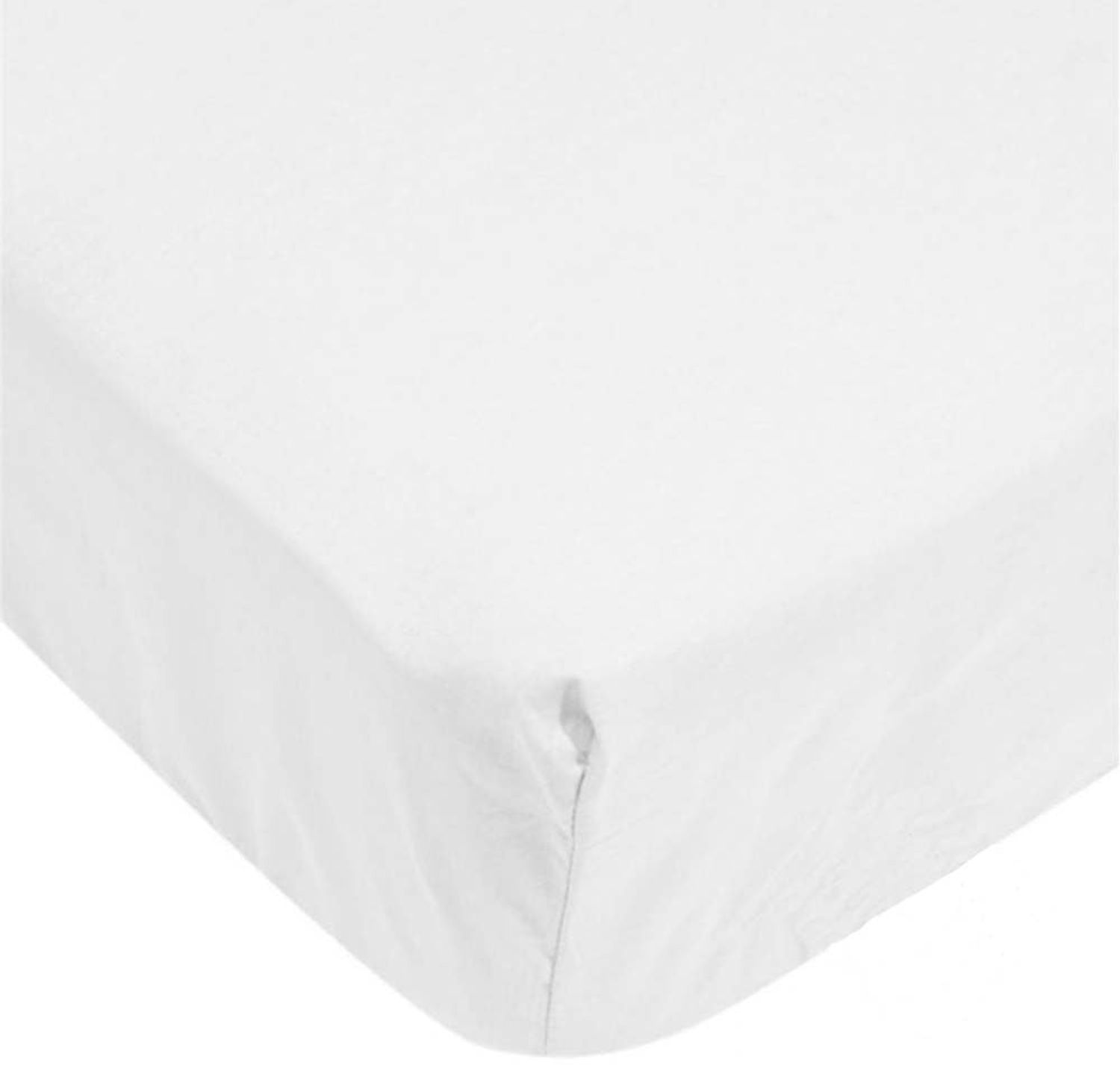 TROIS KILOS SEPT - Matratzenschoner für Babys, 70x140 cm – Matratzenschoner aus Frottee, wasserdicht – Öko-Tex®-zertifiziert – antibakteriell und saugfähig – Behandlung SANITIZED – Weiß Bild 1