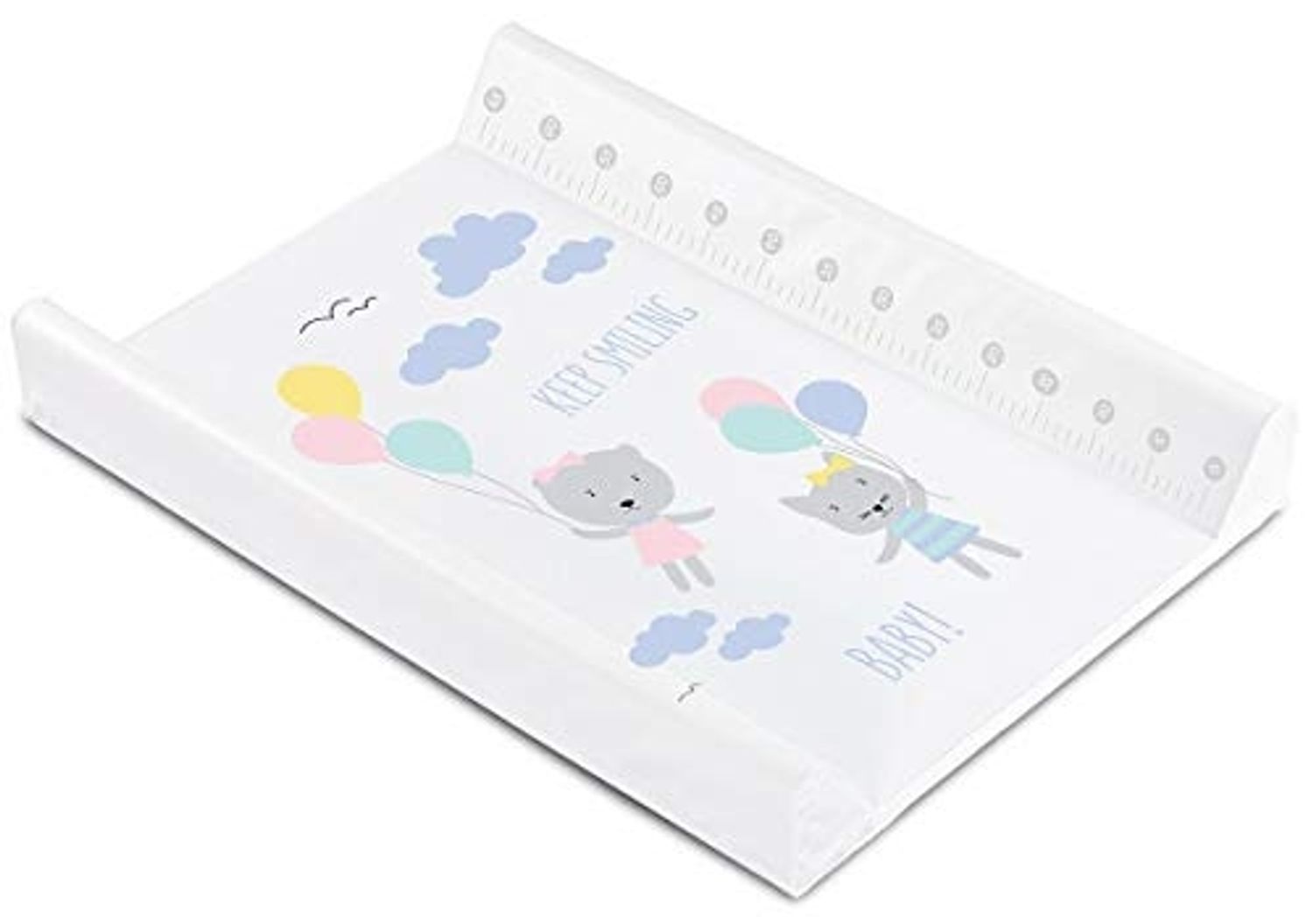 Sensillo Wickelunterlage weich 70 cm – Platin-Ballons Bild 1