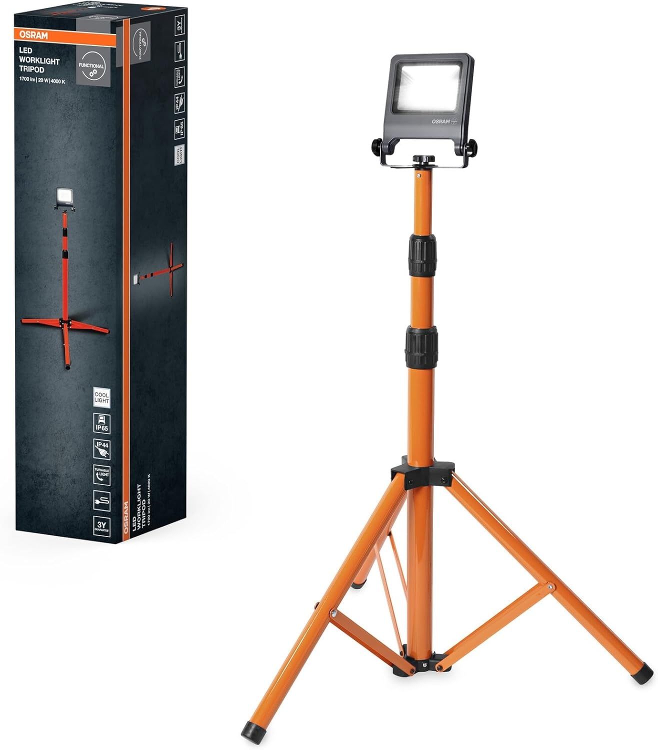 OSRAM LED WORKLIGHT 1x20W 2000LM IP65 Stativ Bild 1