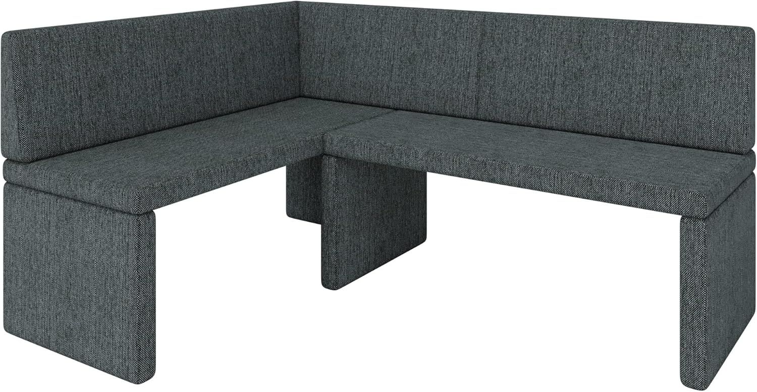 Eckbank Akiko Corner Bench - Eckbankgruppe für Ihrem Esszimmer, Küche modern, Sitzecke, Essecke. Perfekt für Küche, Büro und Rezeption. Solide und Starke Verarbeitung. (INARI 96, 142x196 cm Links) Bild 1