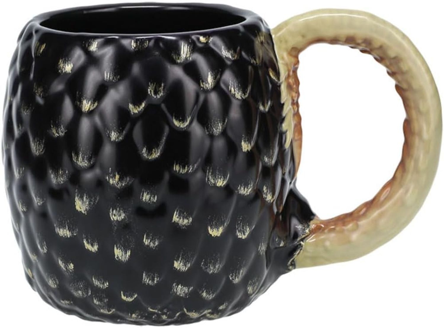 Paladone House Of The Dragon Shaped Mug Einzelbild 0 5 l Schwarz Keramik Becher Universal Bild 1