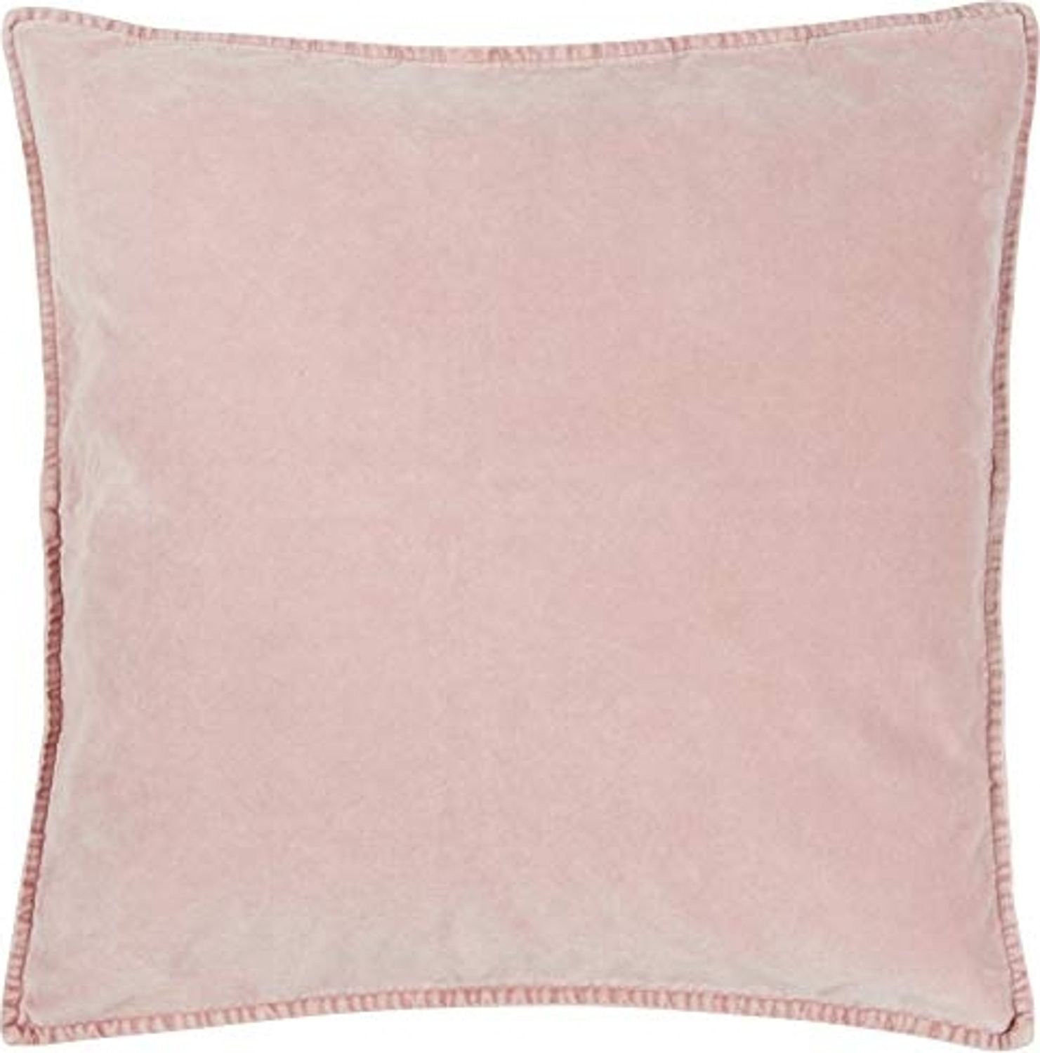 Ib Laursen - Kissenbezug Rosa 52x52cm Samt Velour (6230-43) Kissenhülle Bild 1