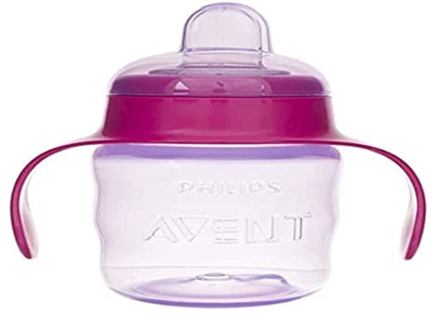 Philips AVENT SCF551/03 Becher mit Trinkschnabel 6 Monat( e) Violett Rot Silikon Indonesien 200 ml 60 g Bild 1