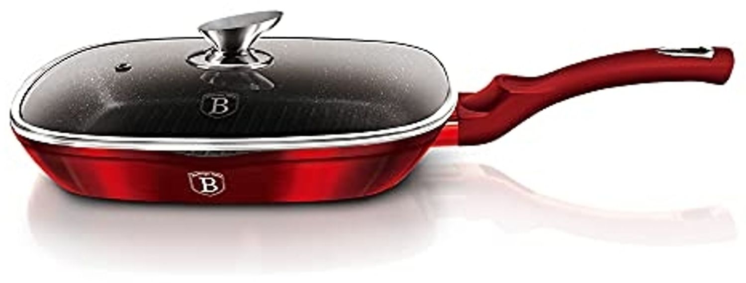 Berlinger Haus Granit-Bratpfanne, 28 cm, Metallic Line, Burgundy Bild 1