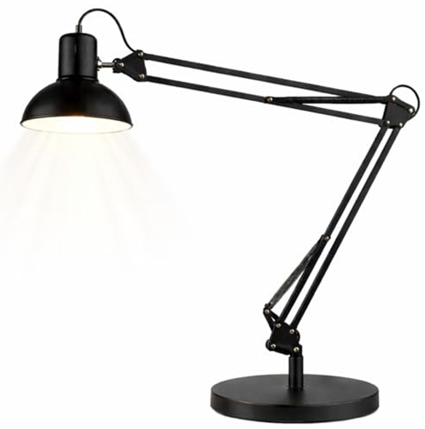 UNiLUX Tischleuchte SUCCESS 80, Klemme/Sockel, schwarz Bild 1