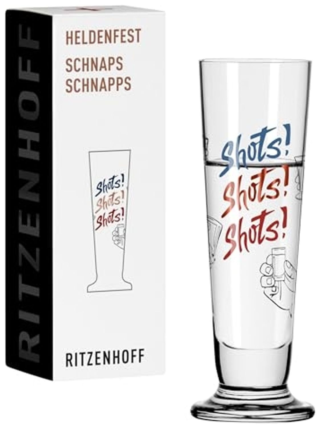 Ritzenhoff 1061016 Schnapsglas #16 HELDENFEST Esther Sprenger-Pieper 2024 Bild 1