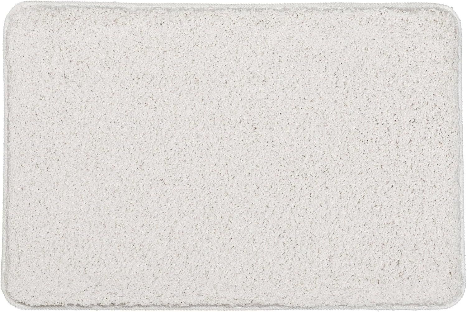 Kleine Wolke Trend Badteppich, Polyester, Weiß, 1 cm cm Bild 1
