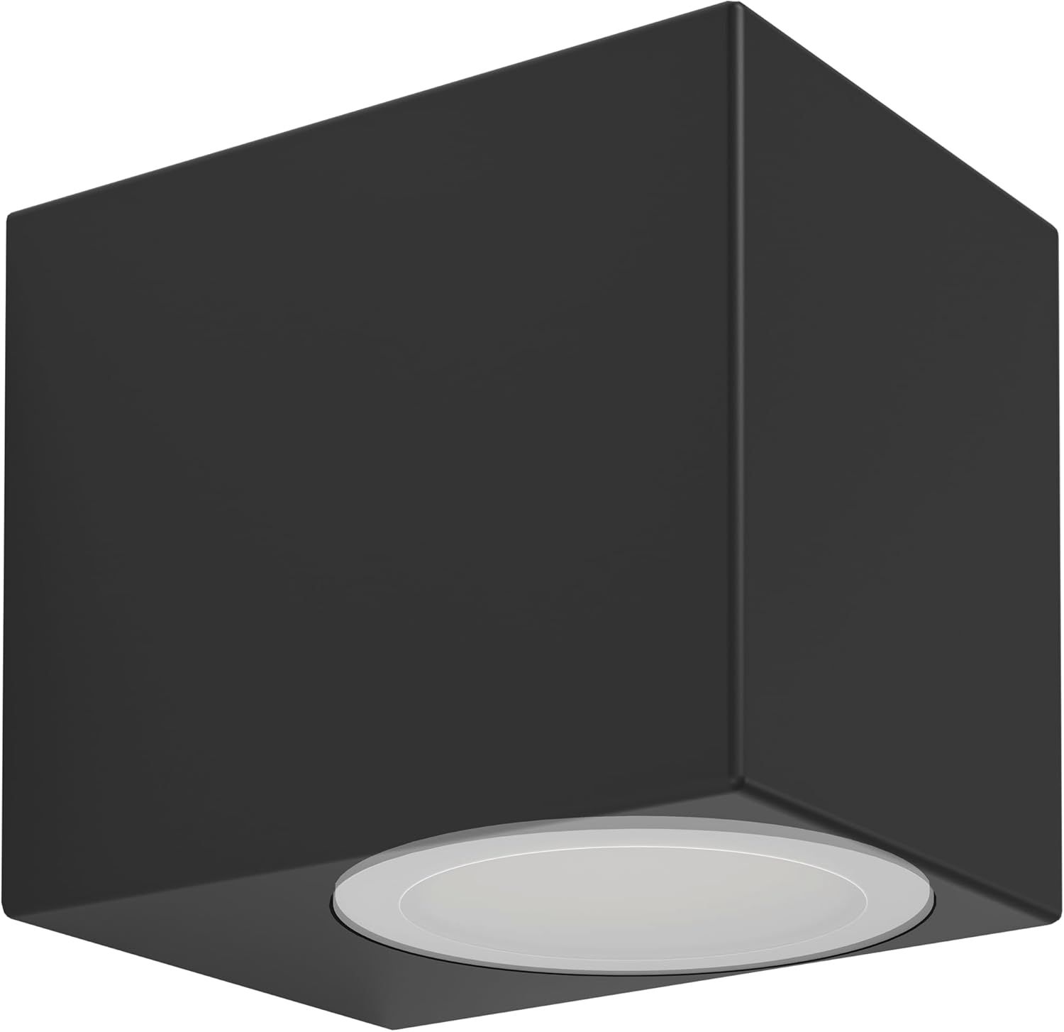 Eglo 900275 Wandleuchte JABAGA Kunststoff schwarz GU10 IP44 1X4,6W L:7cm H:8cm Bild 1