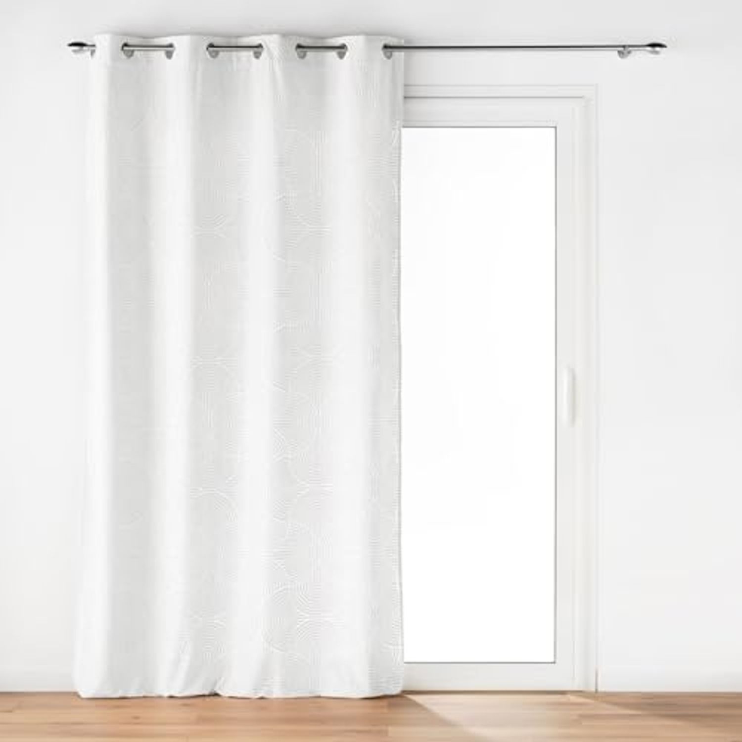 U10 Gardine mit Öesen EVA, Weiß, 135x260 cm Bild 1