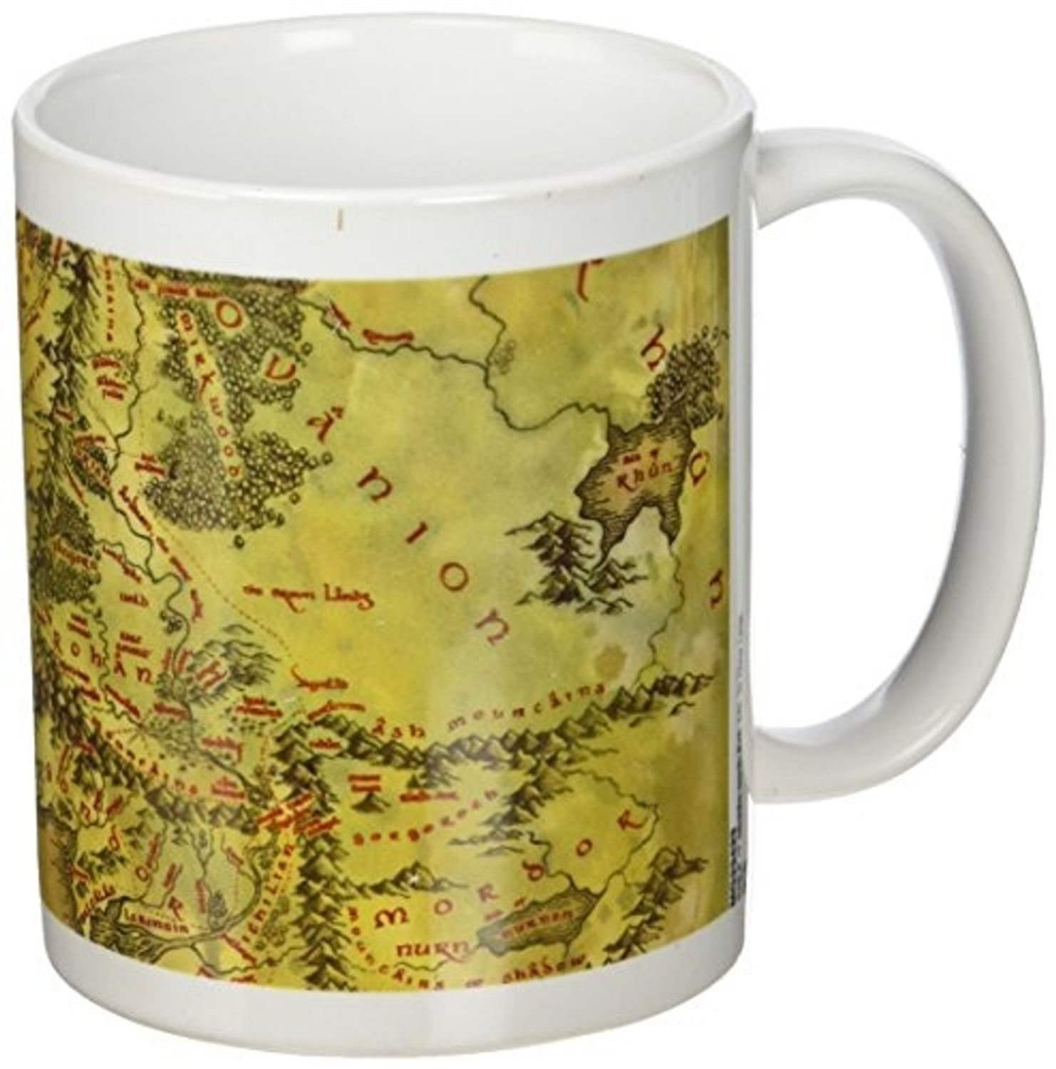 Pyramid International MG23423 The Lord of The Rings - Middle Earth Keramikbecher, mehrfarbig, 8,5 x 12 x 10,5 cm Bild 1