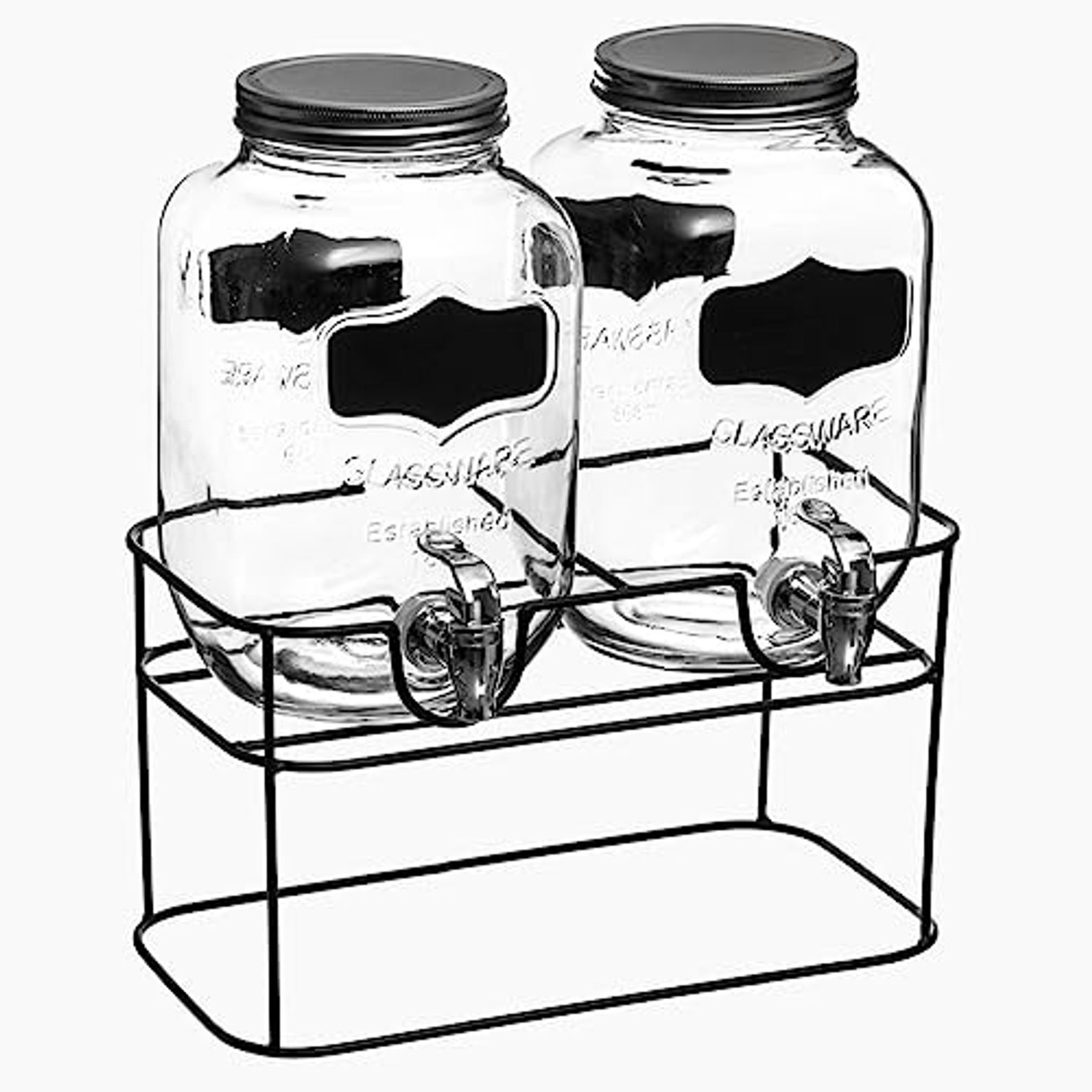 Secret de Gourmet Doppelter Getränkespender auf Ständer 4L x 2 Stück pro Set Bild 1