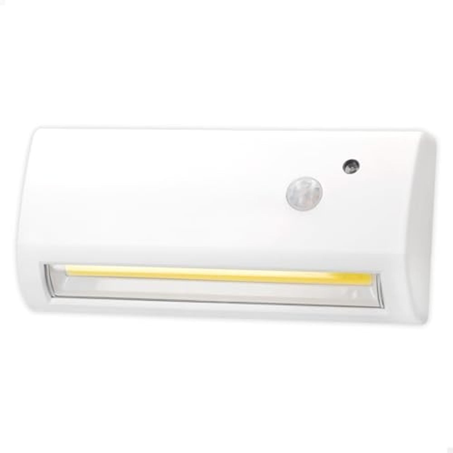 Aktive 61536 - Außenleuchte mit Bewegungsmelder | LED-Wandleuchte, 14,5 x 6,5 x 3,5 cm, Wasserfeste Leuchte, Batteriebetrieben, 4 AA-Batterien | LED-Leuchte mit Bewegungsmelder Bild 1