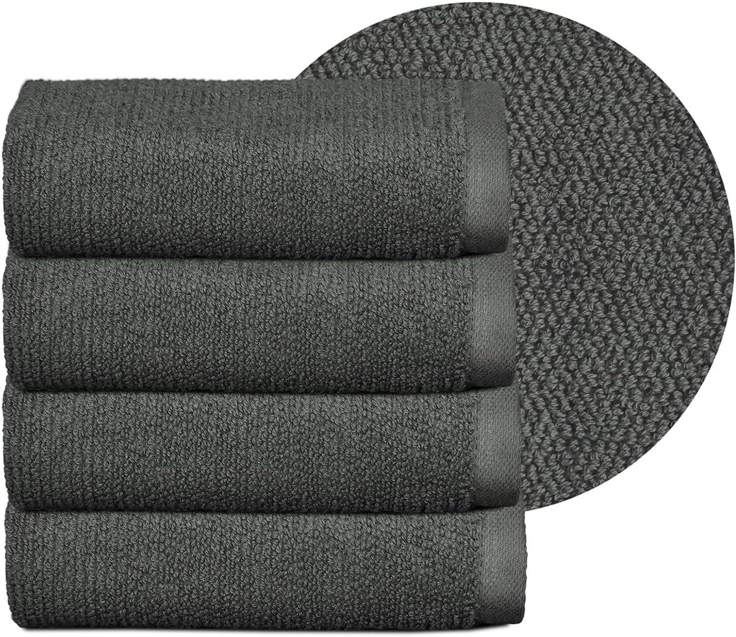 Beautex Handtuch Set Handtuch Set, Made in Europe, Frottier (Multischlaufen-Optik, Frottier Premium Set aus 100% Baumwolle 550g/m) Bild 1