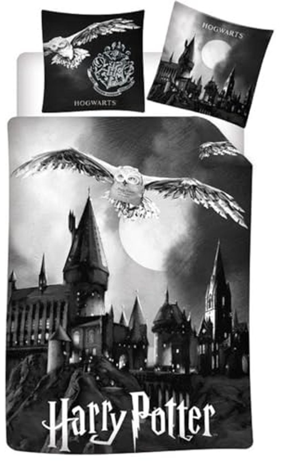 Harry Potter Wende Bettwäsche Hogwarts 2tlg 155 x 220 cm Bild 1