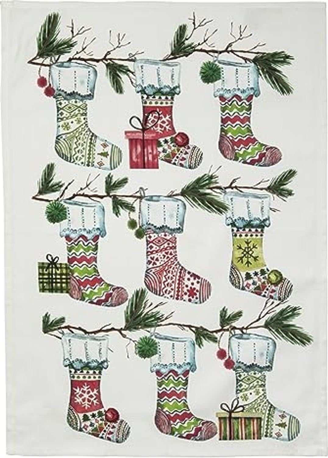 Pichler Geschirrtuch 50x70 cm Stiefel natur Bild 1