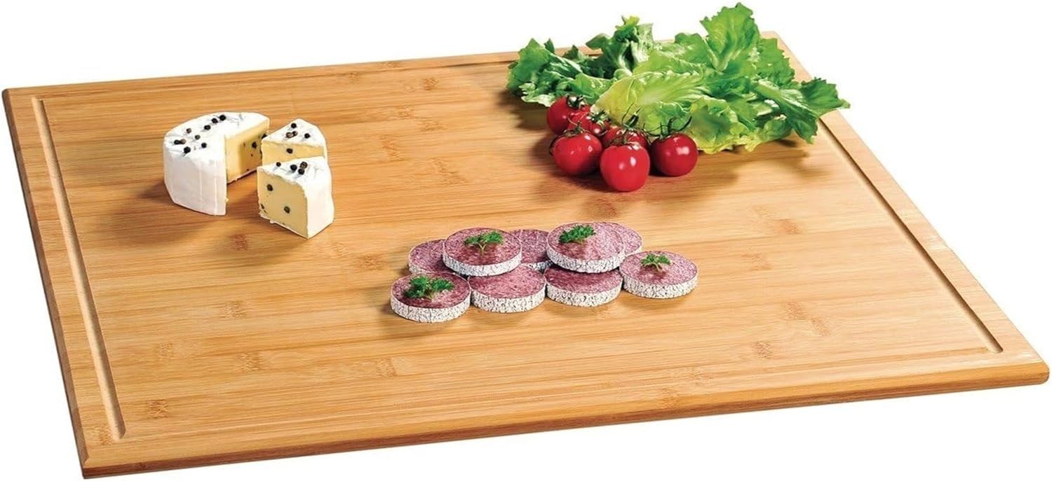 Kesper | Herdabdeckplatte, Material: FSC®-zertifizierter Bambus, Material: 56 x 50 x 4. 5 cm, Farbe: Holzfarben | 58599 13 Bild 1