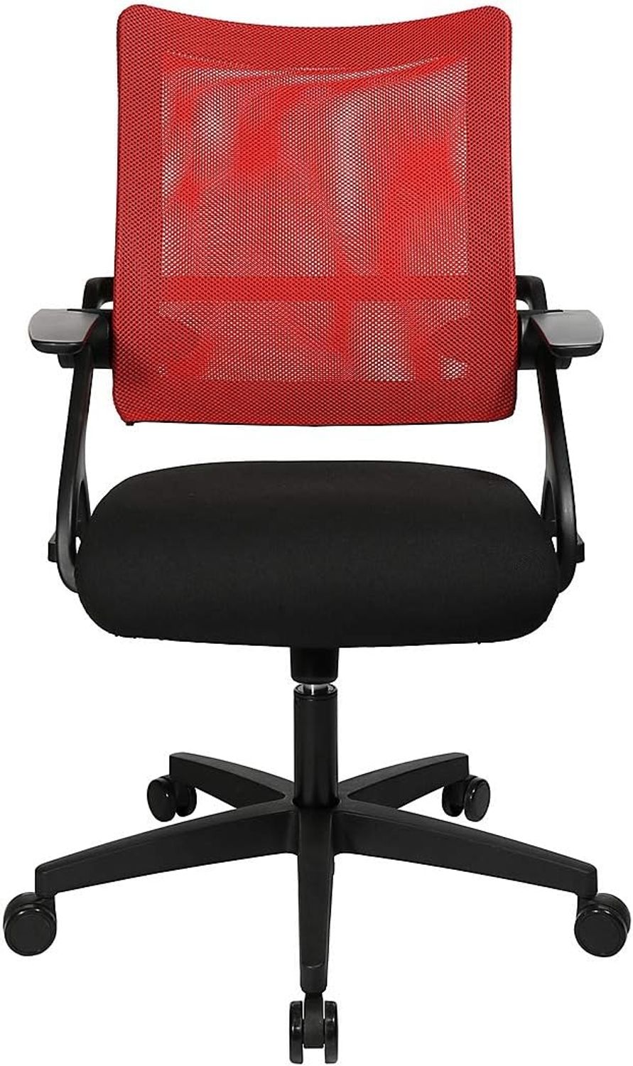 Topstar Bürodrehstuhl New S'move Netzrücken rot Bild 1