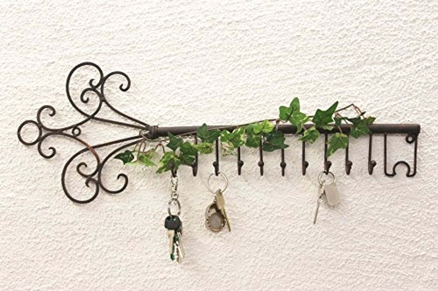 Schlüsselhänger Hakenleiste 101852 Schlüsselleiste 56cm Wandhaken Schlüsselbrett Bild 1