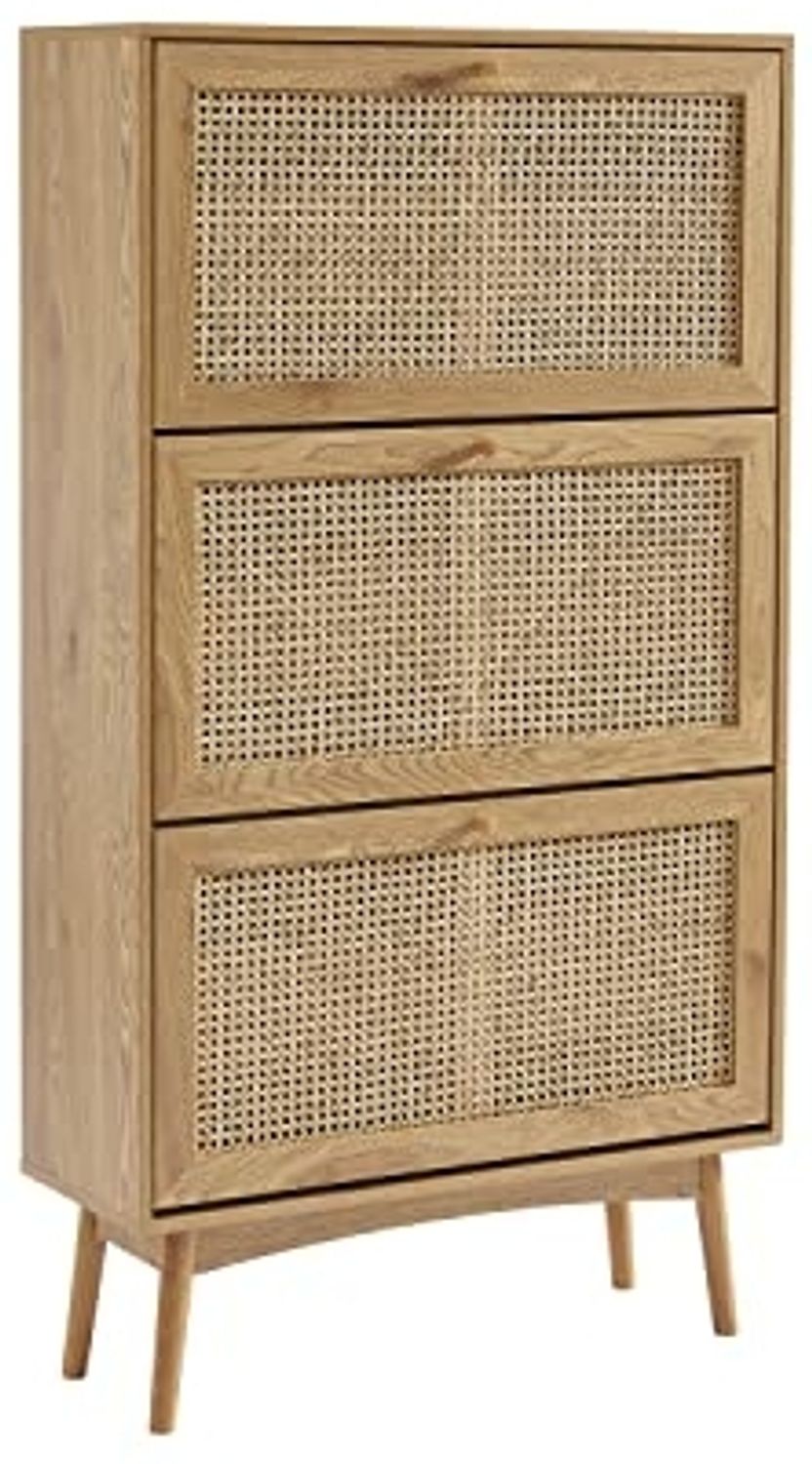 BAÏTA INES Schuhschrank, buchenholz, 80 cm Bild 1