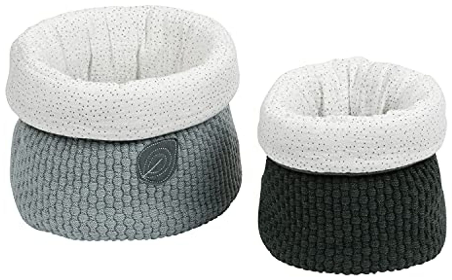 Set mit 2 Babykörben 20*20cm + 20*15cm Bild 1