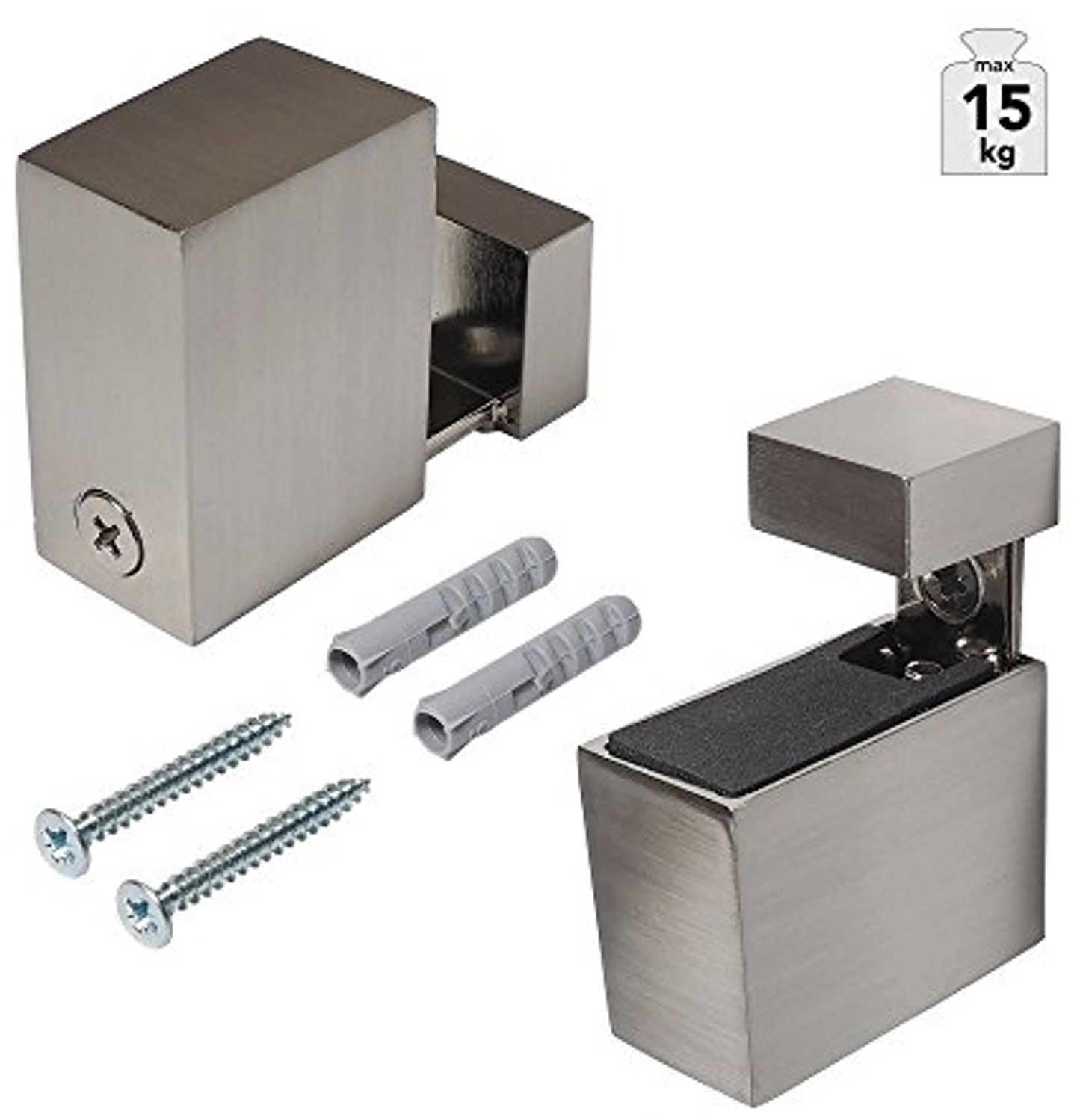 Dolle Regalclip-Set Cuadro verstellbar für Böden 5-20 mm Bild 1