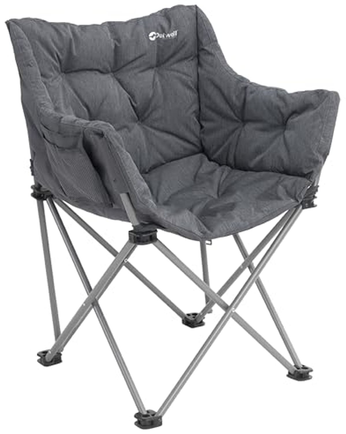 Outwell 470474 150 kg Campingstuhl 4 Bein(e) 4 1 kg Polyester Stahl Schwarz Grau Bild 1