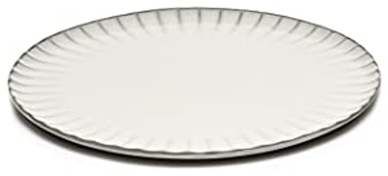 SERAX Inku Teller XL Inku White, ø: 270 mm Bild 1