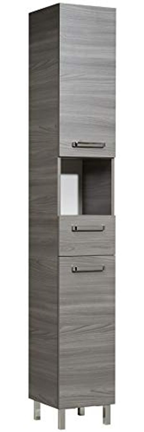 Hochschrank 'Soltau', Sangallo Grau Bild 1