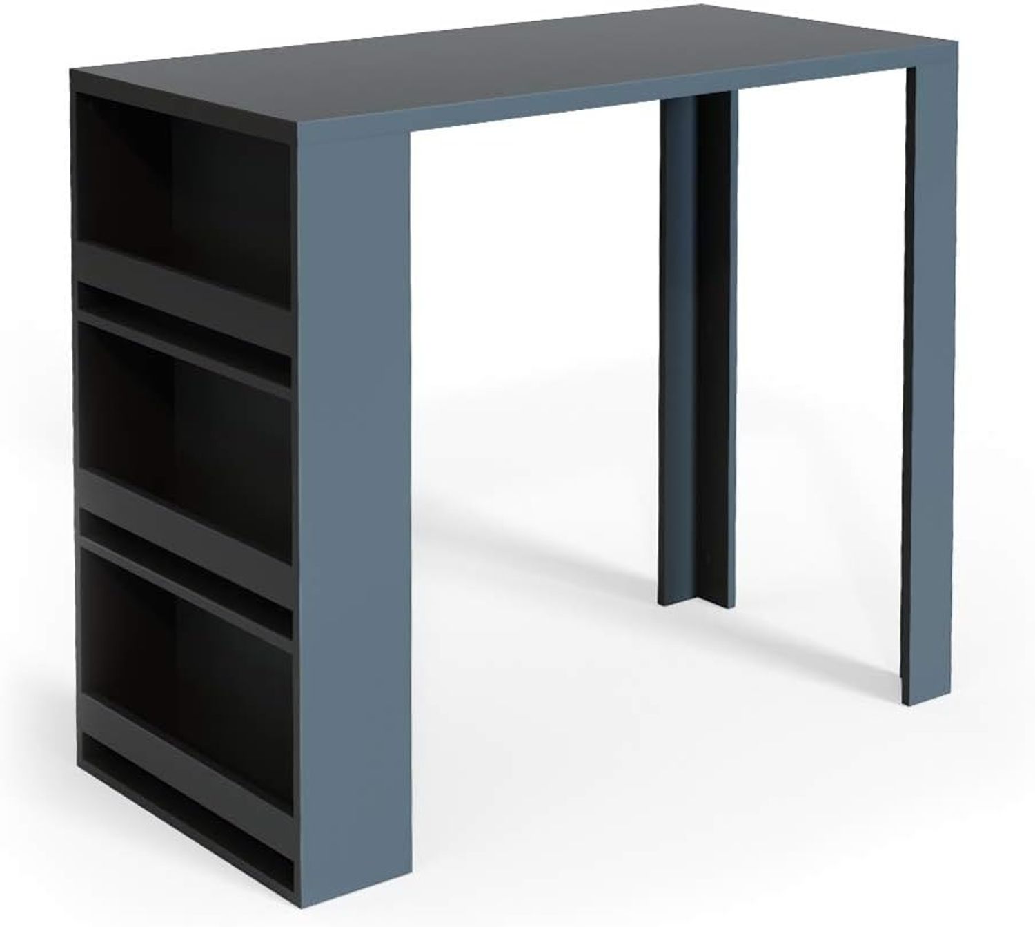 Bartisch Anthrazit 57 x 117 cm Vicco Bild 1