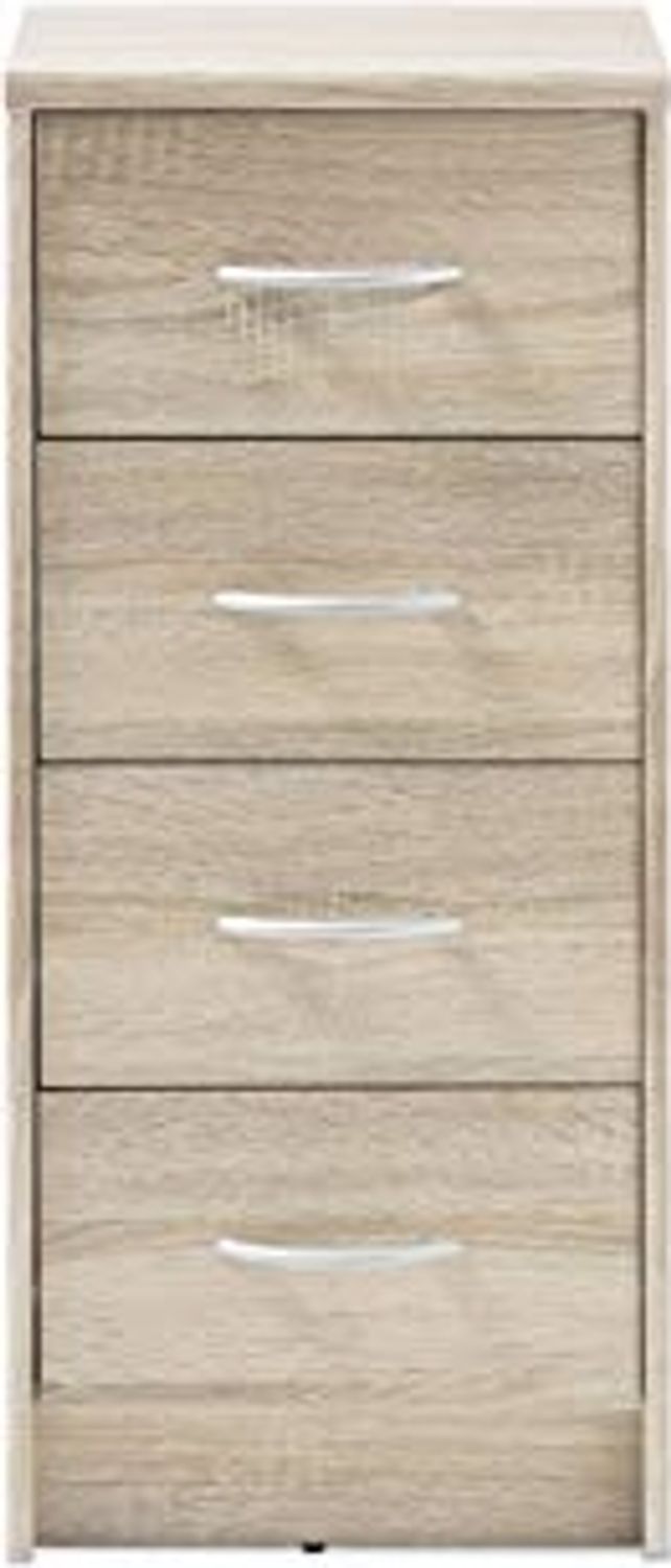 Stella Trading Kommode mit Schubladen, Eiche Sonoma Nachbildung, BxHxT 38 x 86 x 35 cm Bild 1