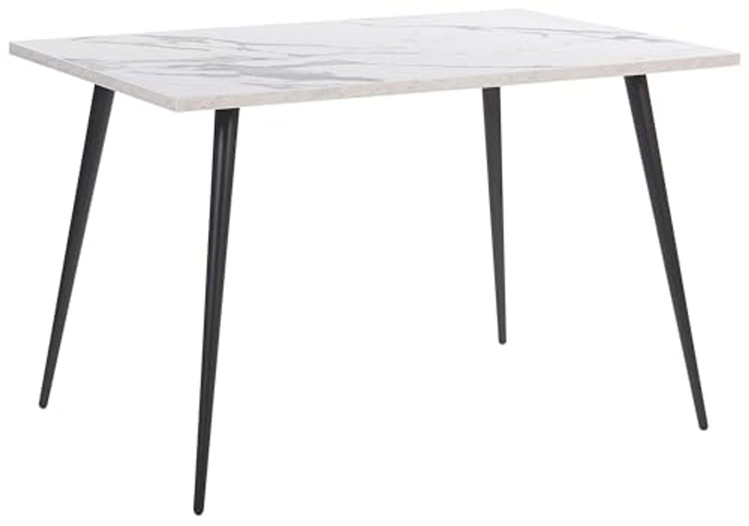 Esstisch Marmoroptik / schwarz 120x80 cm SANTIAGO Bild 1