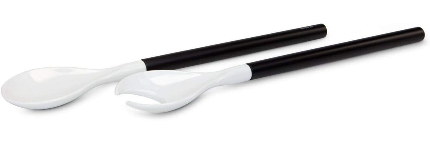 ASA Selection Grande Originale Salatbesteck mit Holzgriff schwarz Bild 1