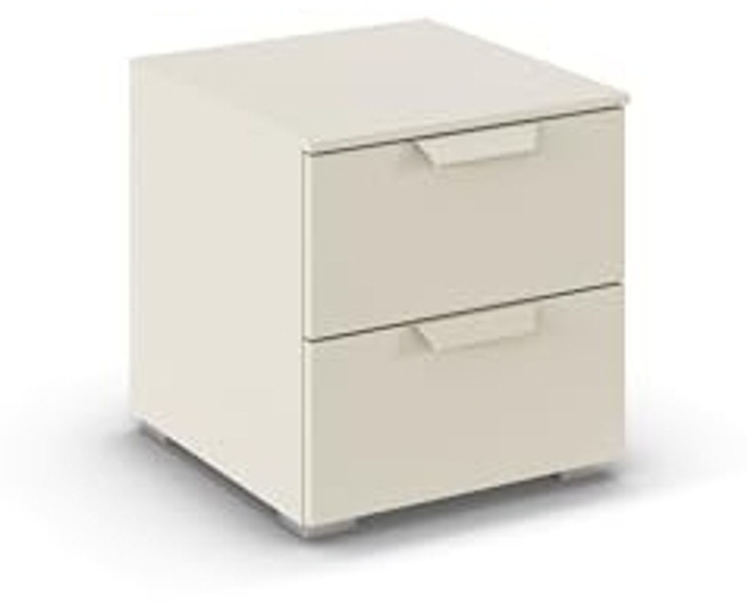 rauch Aditio Box, Nachttisch, 2 Schubladen, mit Softclose-Funktion, Farbe Beige, BxHxT 40x42x42cm Bild 1