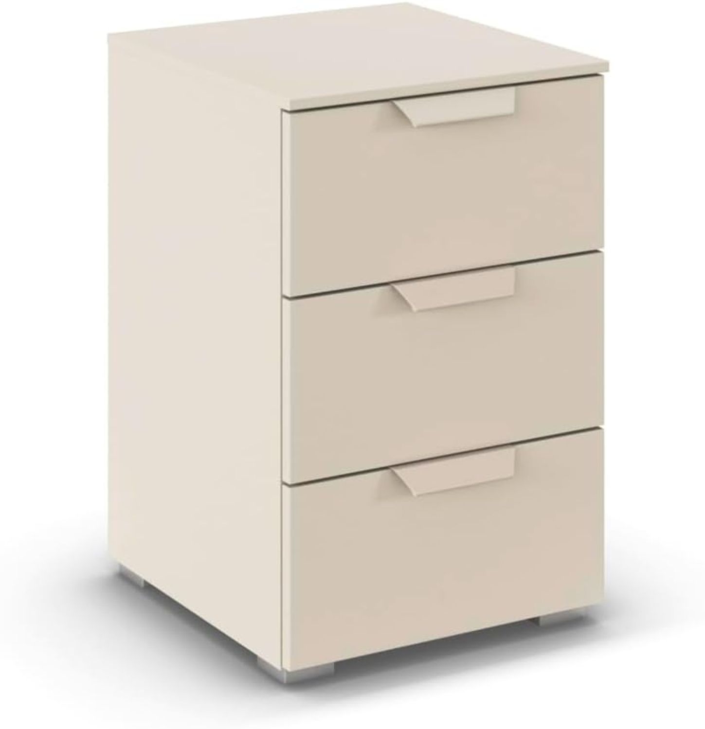 rauch Aditio Box, Nachttisch, 3 Schubladen, mit Softclose-Funktion, Farbe Beige, BxHxT 40x61x42cm Bild 1