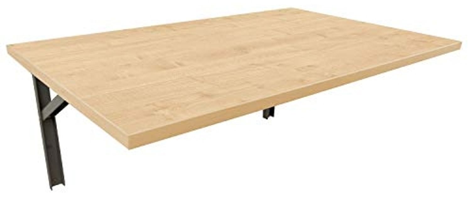mikon 60x40 Wandtisch Wandklapptisch Küchentisch Schreibtisch Esstisch | Ahorn Bild 1