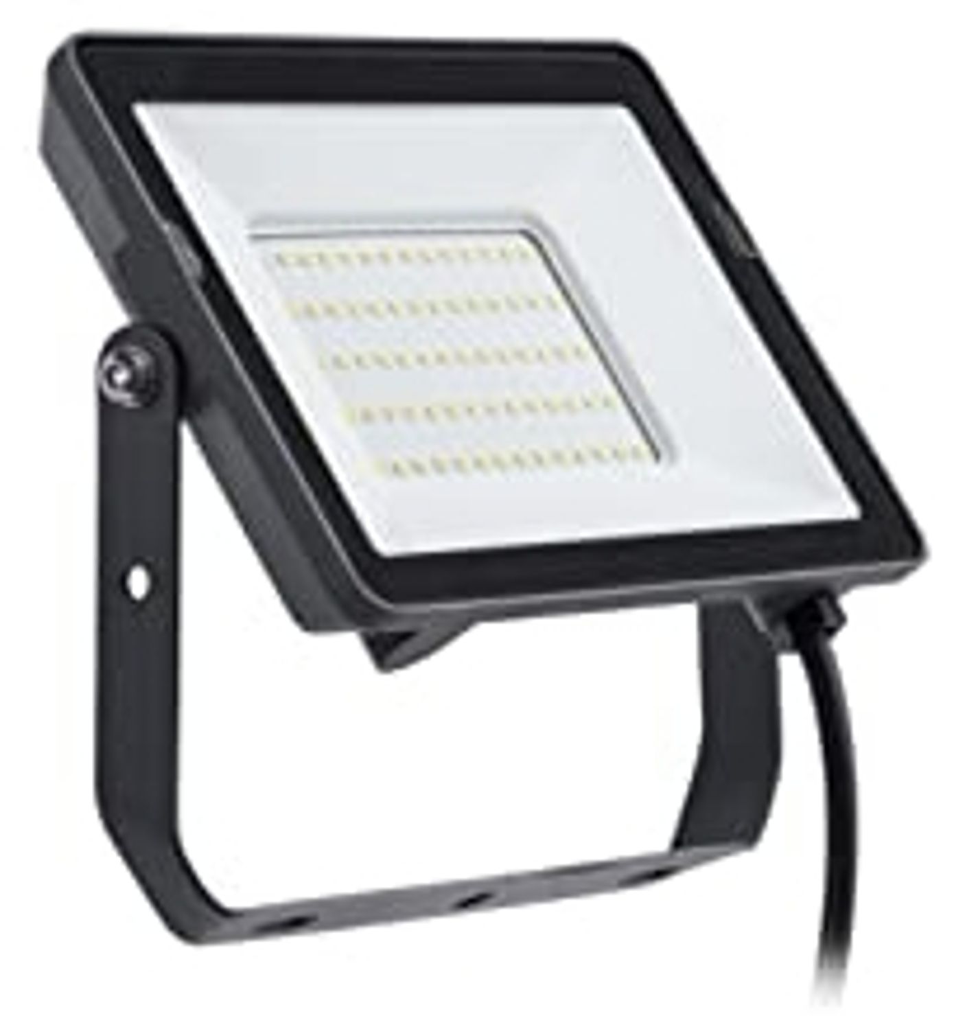 Philips Scheinwerfer Schwarz IP65 Metall I U-Halterung 50 W Bild 1
