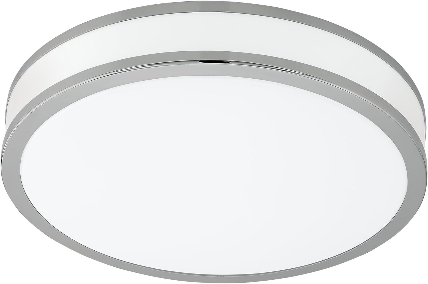 Eglo 95682 Wandleuchte Deckenleuchte Palermo 2 in weiß, chrom 20W H:7cm Ø28cm Bild 1