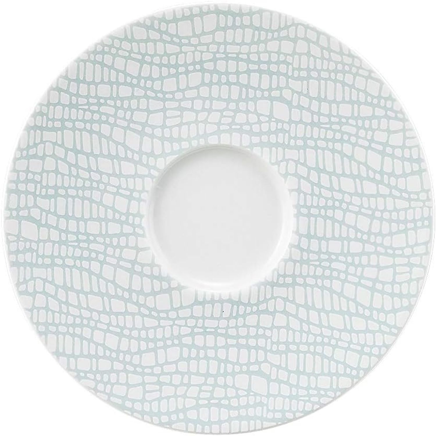 Kombi-Untertasse 13,5 cm Life Fashion Green Chic Seltmann Weiden Kaffeetasse - Mikrowelle geeignet, Spülmaschinenfest Bild 1