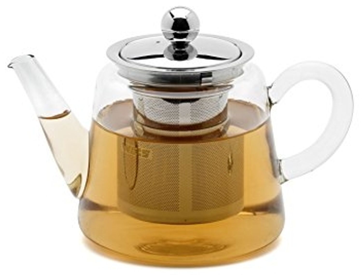 Weis 178003 Mini Teekanne aus Glas mit Edelstahl Filter 250ml Bild 1