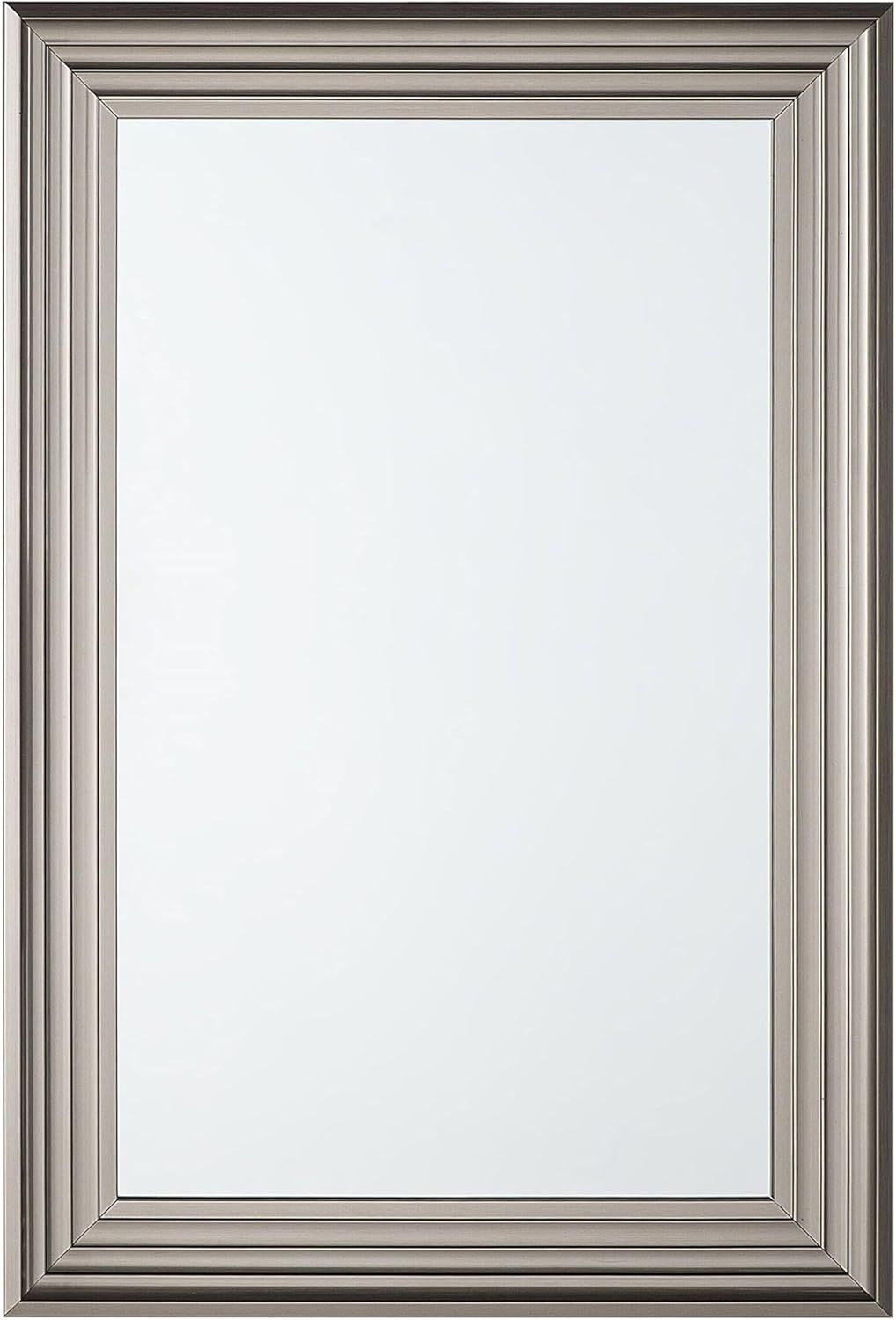 Wandspiegel silber rechteckig 61x91 cm CHATAIN Bild 1