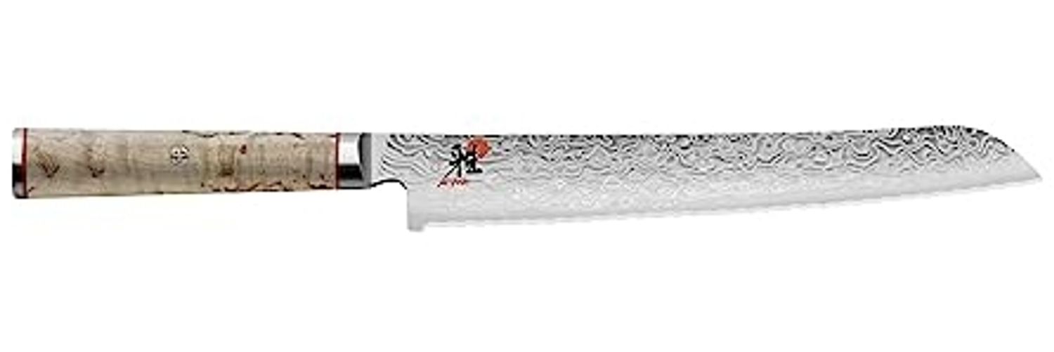 MIYABI 5000 MCD Brotmesser 23 cm, Wellenschliff Bild 1