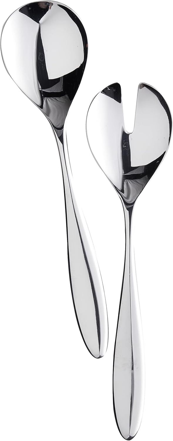 Alessi SG38-14 Mami Salatbesteck, Edelstahl, 17x27. 5x27 cm, 2-Einheiten Bild 1