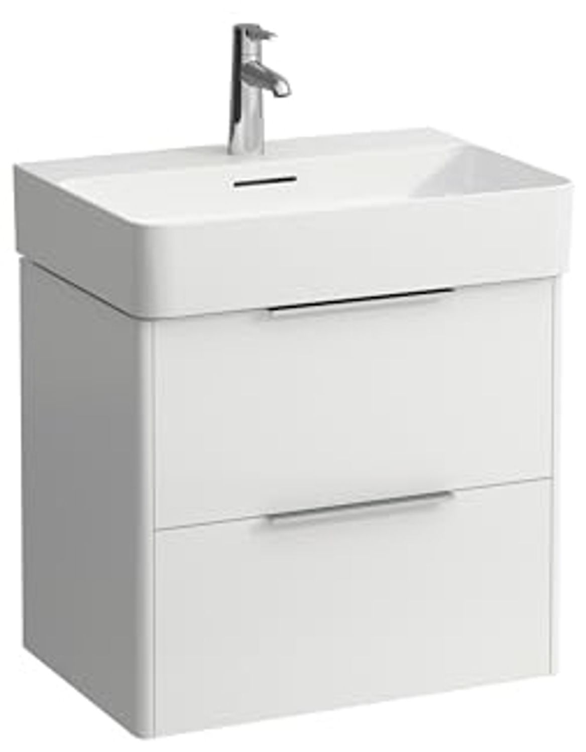 LAUFEN base vanity unit 60 white Bild 1