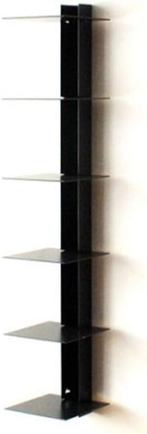 Haseform Bücherturm 90 cm (für 1 m Bücher) anthrazit Bücherregal Wandregal Bild 1