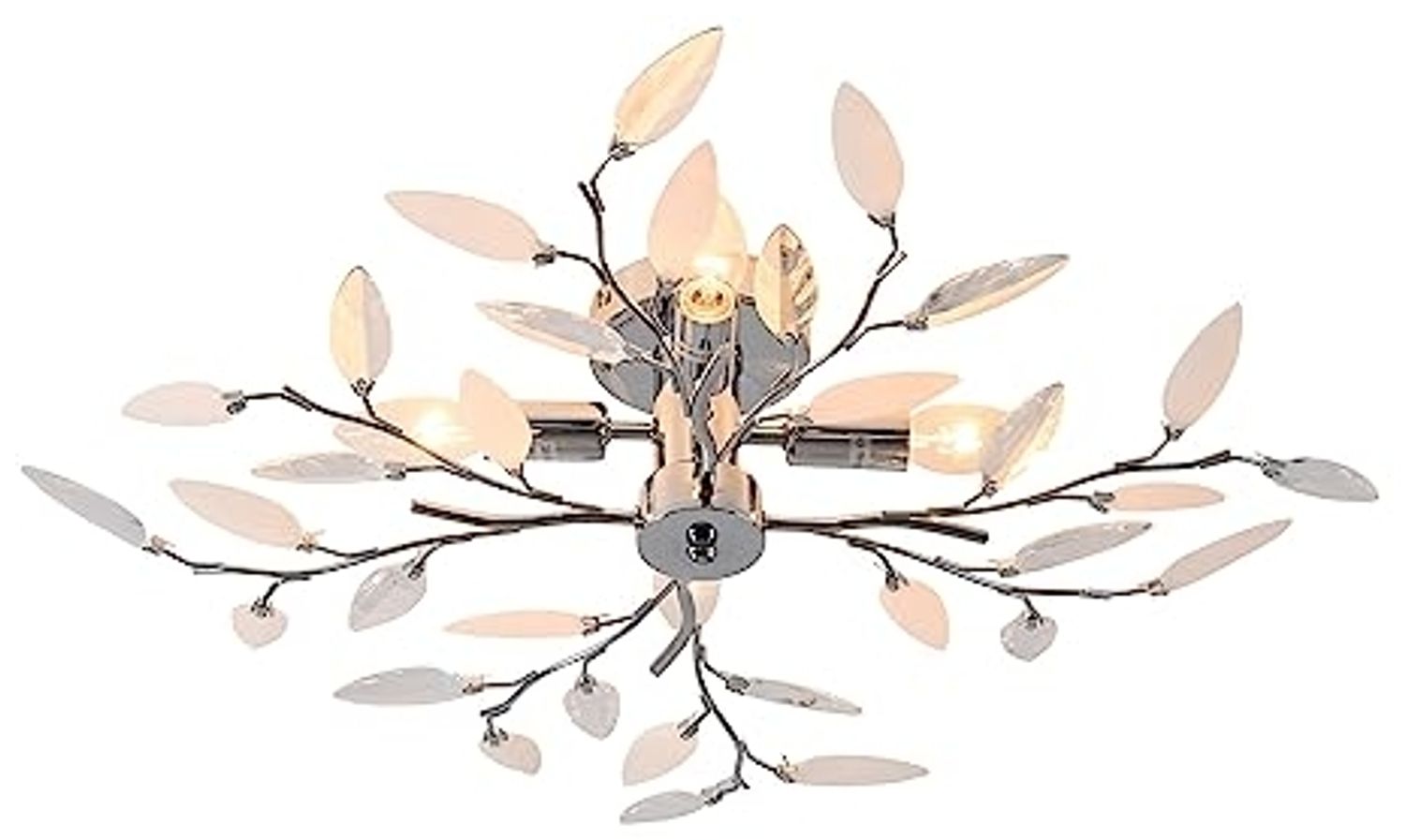 Deckenleuchte FLOS 10190 Ø60CM Chrom pol, Acryl sandig und rauchig Bild 1