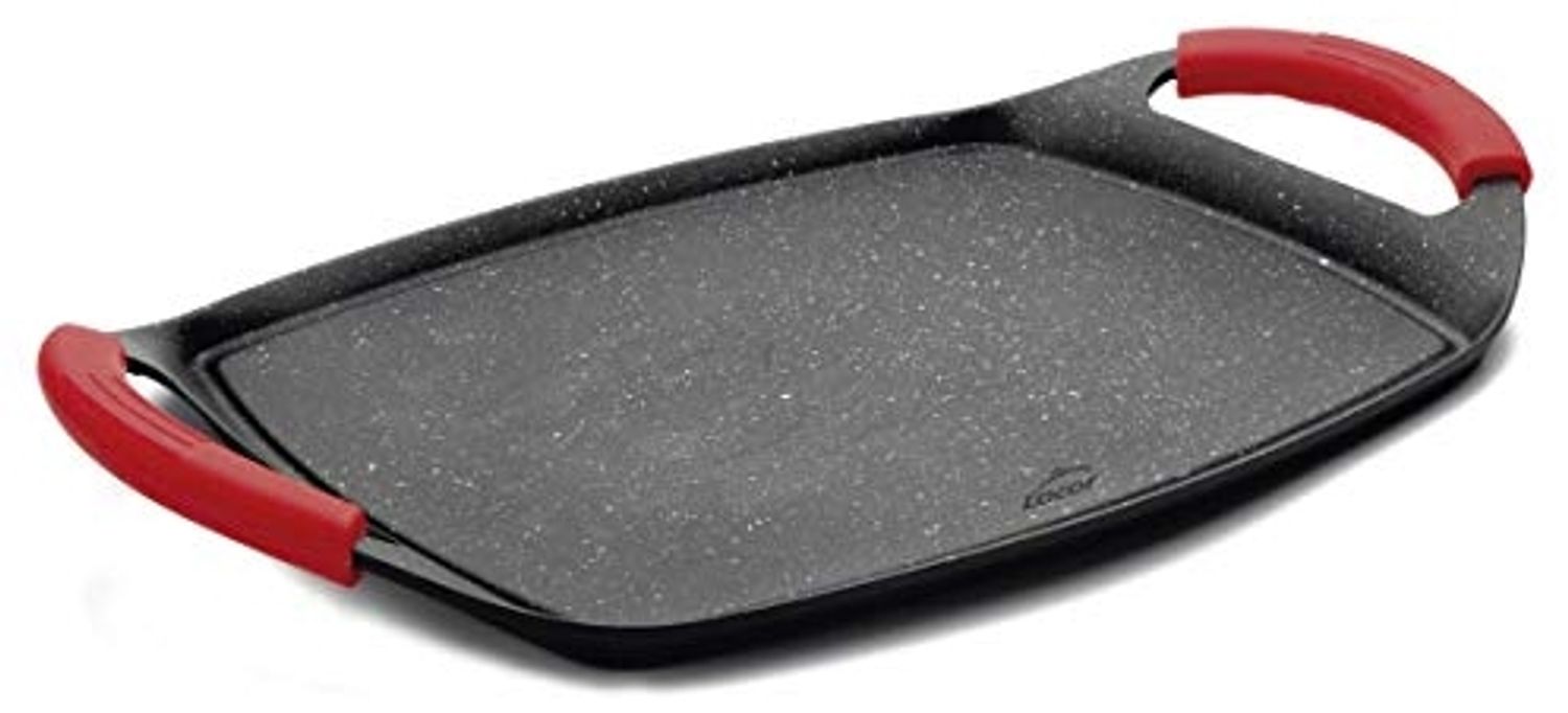 Lacor 25536 Grill-Platte Aluminiumguss 37. 5 x 23 x 4. 5 cm Bild 1