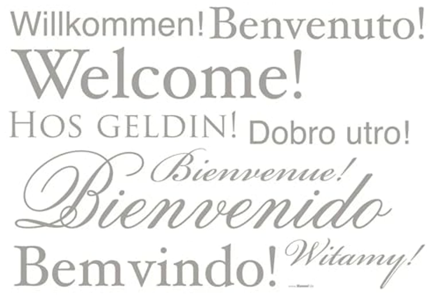 Living Sticker Welcome Bild 1